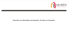Tablet Screenshot of museen-rhoen-saale.de